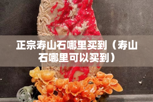 正宗寿山石哪里买到（寿山石哪里可以买到）