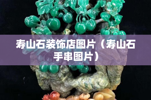 寿山石装饰店图片（寿山石手串图片）