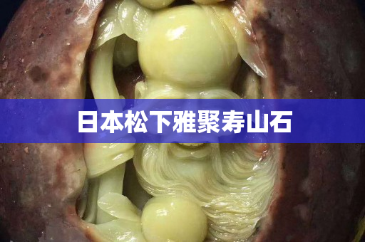 日本松下雅聚寿山石