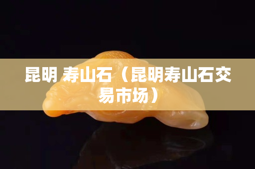 昆明 寿山石（昆明寿山石交易市场）