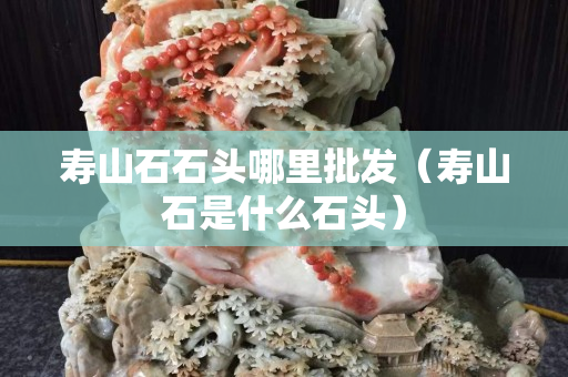 寿山石石头哪里批发（寿山石是什么石头）