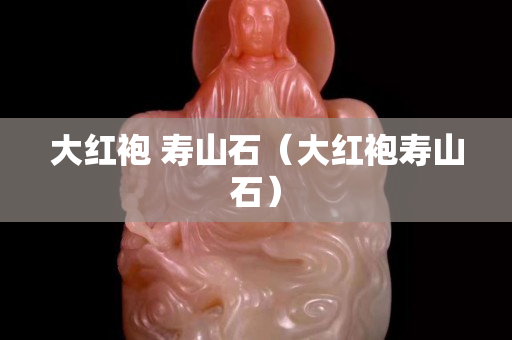 大红袍 寿山石（大红袍寿山石）