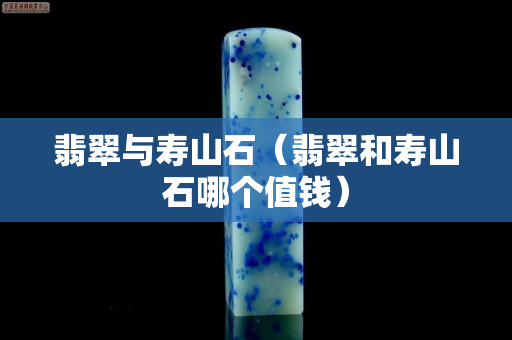 翡翠与寿山石（翡翠和寿山石哪个值钱）