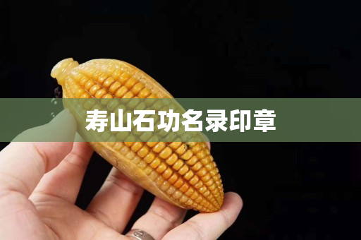 寿山石功名录印章