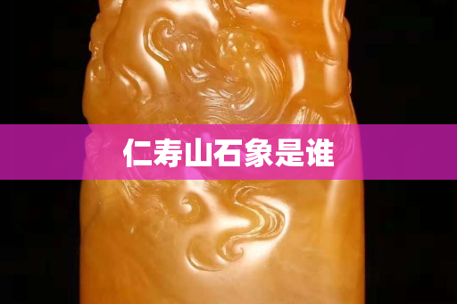 仁寿山石象是谁