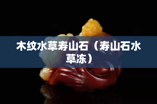 木纹水草寿山石（寿山石水草冻）