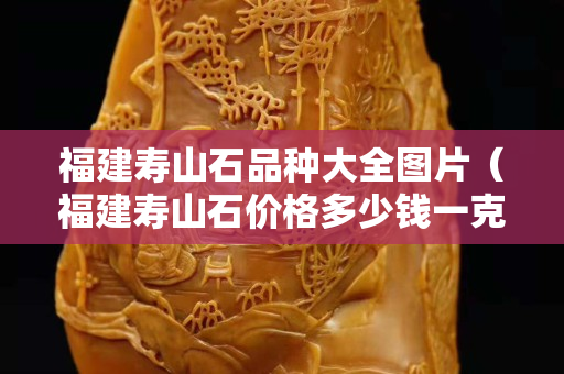 福建寿山石品种大全图片（福建寿山石价格多少钱一克）