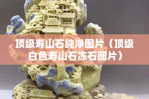 顶级寿山石纯净图片（顶级白色寿山石冻石图片）