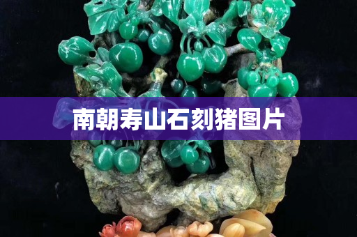南朝寿山石刻猪图片