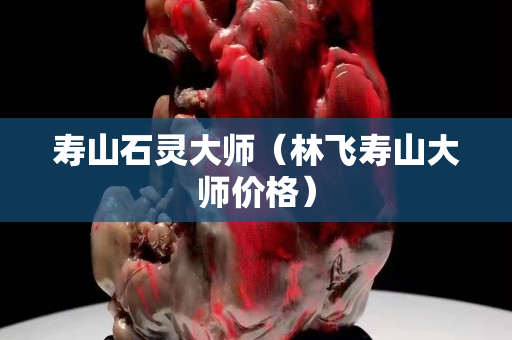 寿山石灵大师（林飞寿山大师价格）