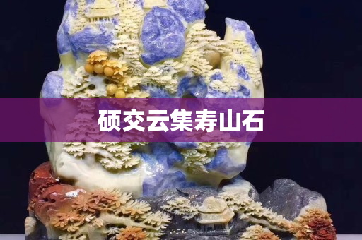 硕交云集寿山石