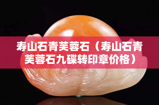 寿山石青芙蓉石（寿山石青芙蓉石九碟转印章价格）