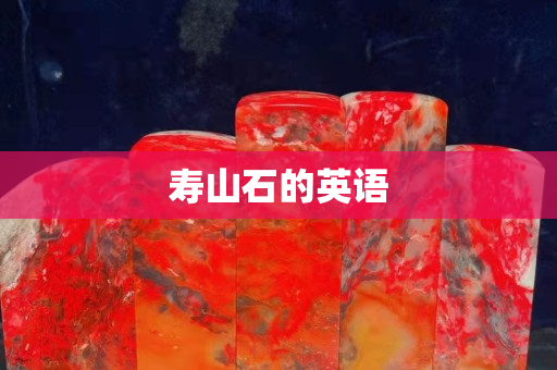 寿山石的英语