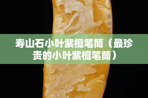 寿山石小叶紫檀笔筒（最珍贵的小叶紫檀笔筒）