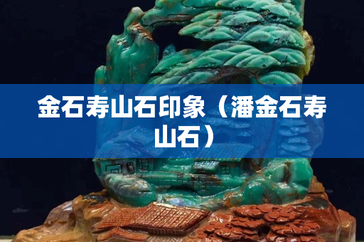 金石寿山石印象（潘金石寿山石）