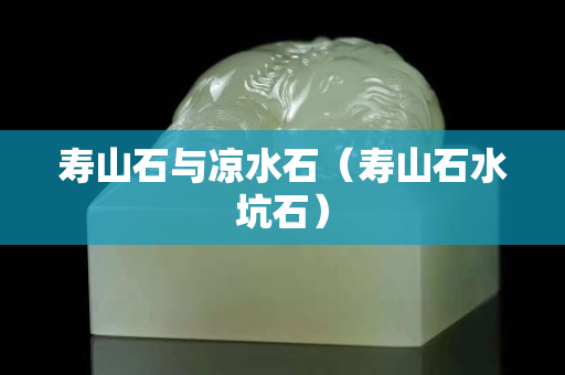 寿山石与凉水石（寿山石水坑石）