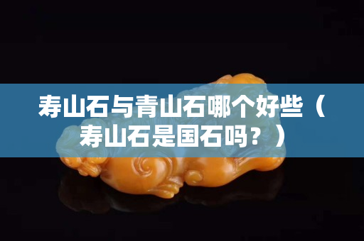寿山石与青山石哪个好些（寿山石是国石吗？）