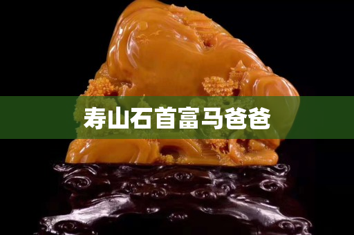 寿山石首富马爸爸