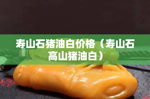 寿山石猪油白价格（寿山石高山猪油白）