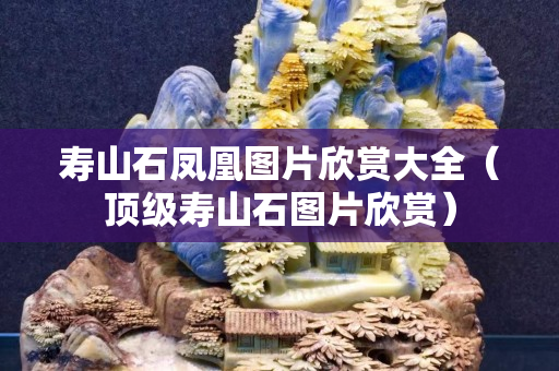 寿山石凤凰图片欣赏大全（顶级寿山石图片欣赏）