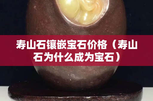 寿山石镶嵌宝石价格（寿山石为什么成为宝石）