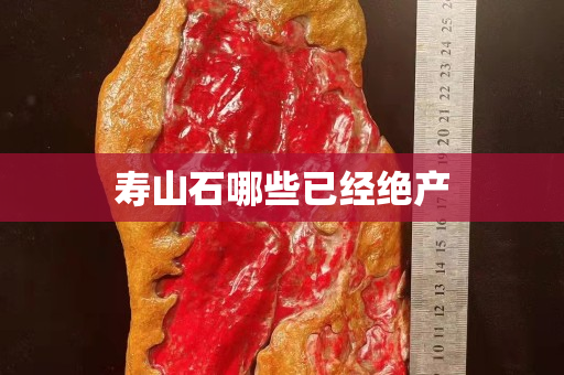 寿山石哪些已经绝产