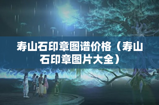 寿山石印章图谱价格（寿山石印章图片大全）