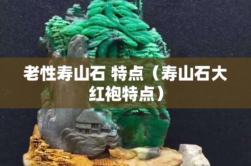 老性寿山石 特点（寿山石大红袍特点）