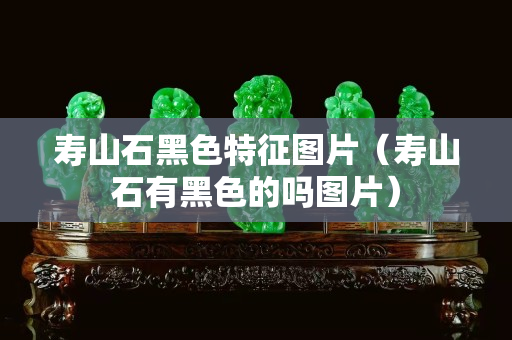 寿山石黑色特征图片（寿山石有黑色的吗图片）