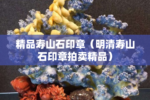 精品寿山石印章（明清寿山石印章拍卖精品）