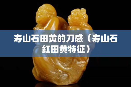 寿山石田黄的刀感（寿山石红田黄特征）