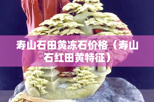 寿山石田黄冻石价格（寿山石红田黄特征）