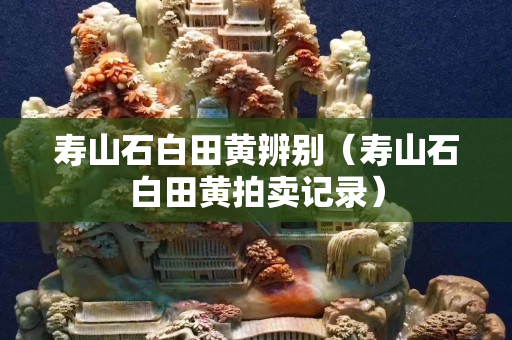 寿山石白田黄辨别（寿山石白田黄拍卖记录）