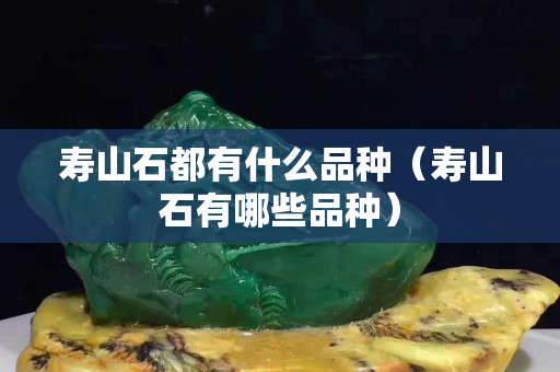寿山石都有什么品种（寿山石有哪些品种）