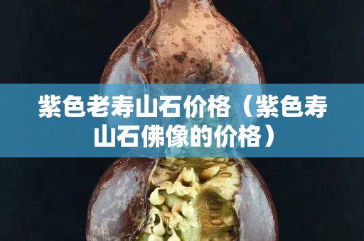 紫色老寿山石价格（紫色寿山石佛像的价格）