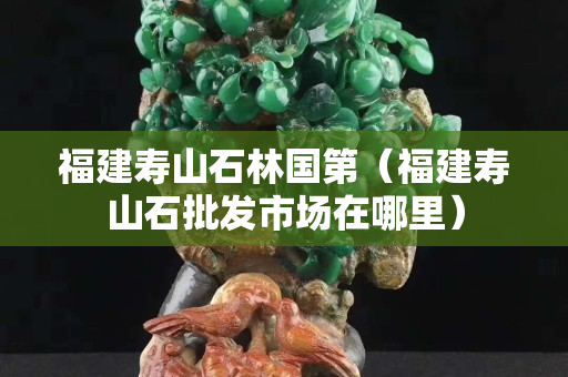 福建寿山石林国第（福建寿山石批发市场在哪里）