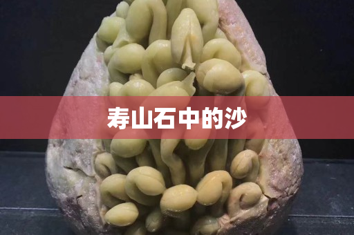 寿山石中的沙