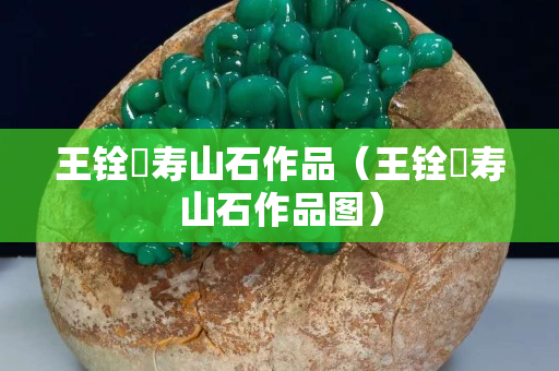 王铨俤寿山石作品（王铨俤寿山石作品图）