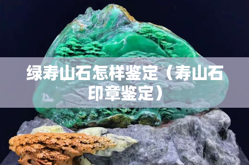 绿寿山石怎样鉴定（寿山石印章鉴定）