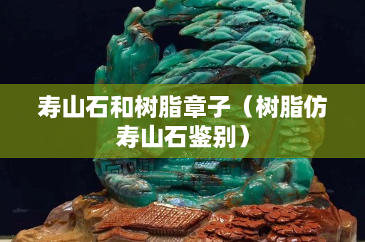 寿山石和树脂章子（树脂仿寿山石鉴别）