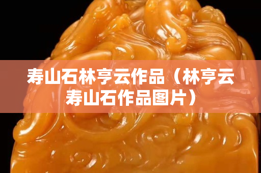 寿山石林亨云作品（林亨云寿山石作品图片）