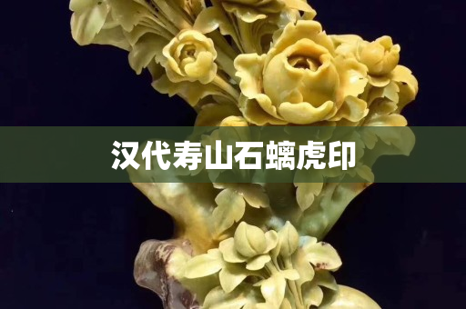 汉代寿山石螭虎印