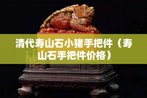 清代寿山石小猪手把件（寿山石手把件价格）