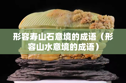 形容寿山石意境的成语（形容山水意境的成语）