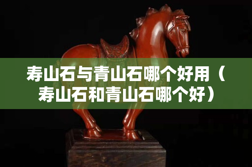 寿山石与青山石哪个好用（寿山石和青山石哪个好）