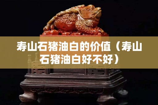 寿山石猪油白的价值（寿山石猪油白好不好）