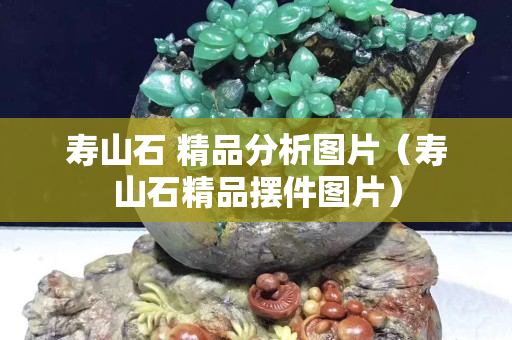 寿山石 精品分析图片（寿山石精品摆件图片）
