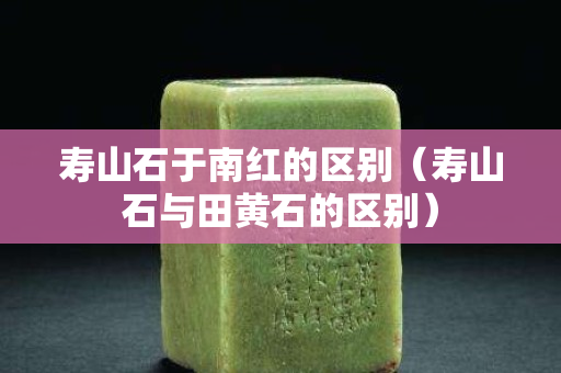 寿山石于南红的区别（寿山石与田黄石的区别）