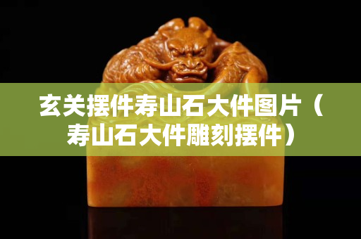 玄关摆件寿山石大件图片（寿山石大件雕刻摆件）