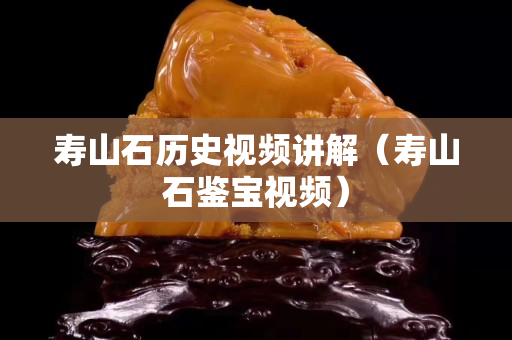 寿山石历史视频讲解（寿山石鉴宝视频）